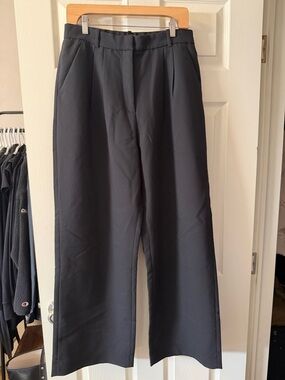 Curve Love A&F Sloane Tailored Wide Leg